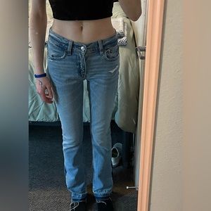 American Eagle Low-rise skinny kick 00